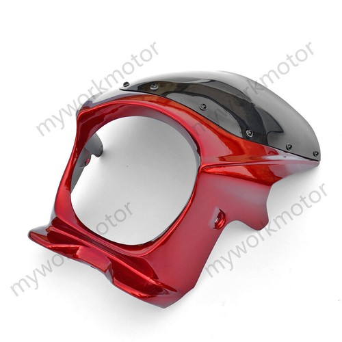 Red upper fairing cowl - red,
