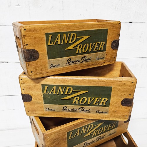 Land rover service vintage box - rover,