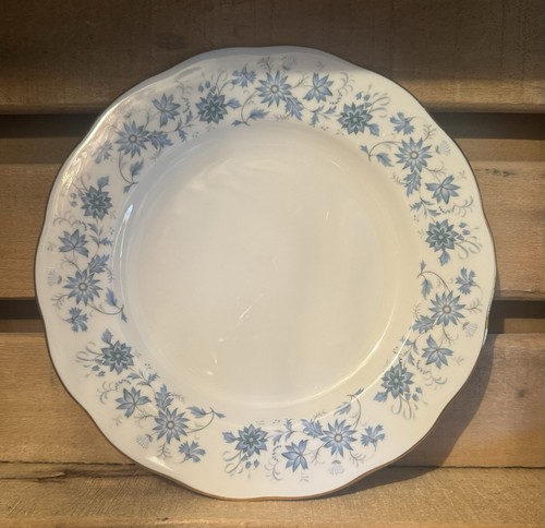 Colclough blue flowers - blue,