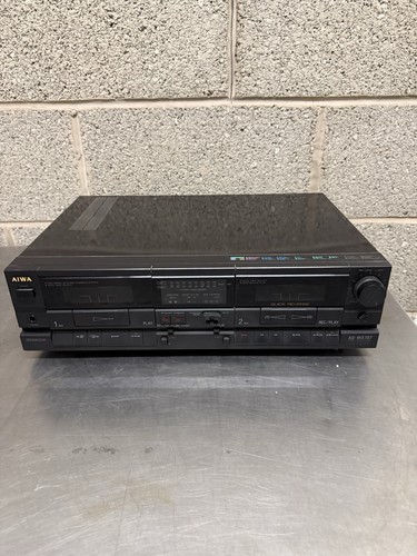 Aiwa wx707 twin - aiwa, ad-wx707