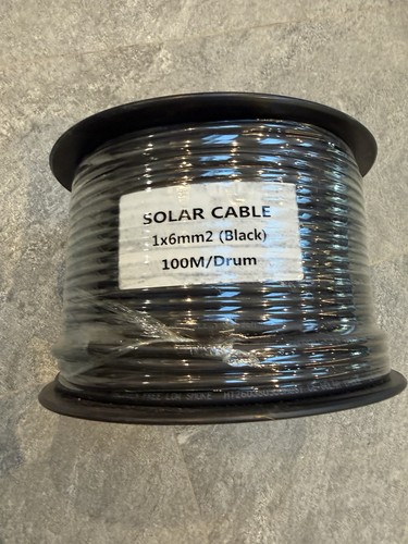 Solar cable 6mm2 - 6mm2, 100m