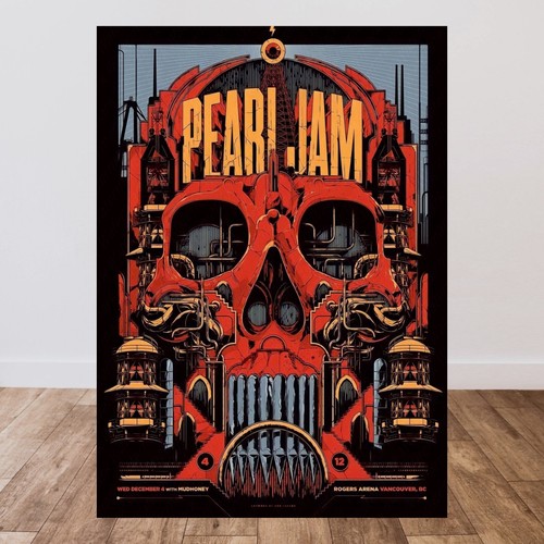 Pearl jam red - pearl, skull