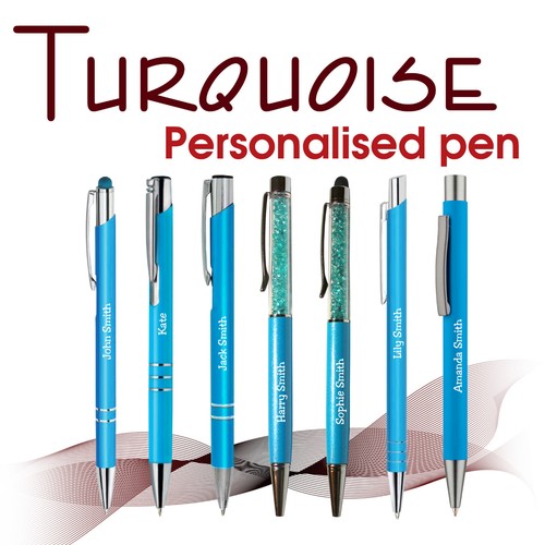 Personalised metal pen