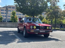 1983 Alfa Romeo Alfetta Saloon/Sedan RHD 2.0 Twin Cam Red