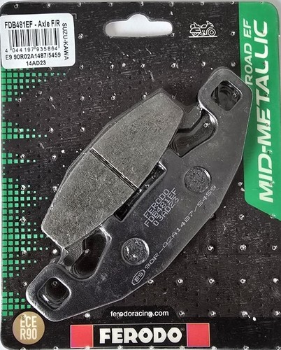 Front brake pads ferodo - brake,