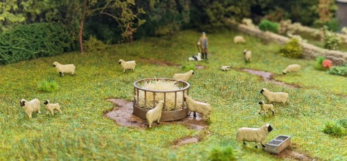 Gauge farm cattle feeder - gauge, 3d