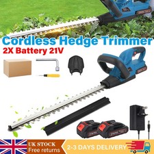 2x Battery Cordless Hedge