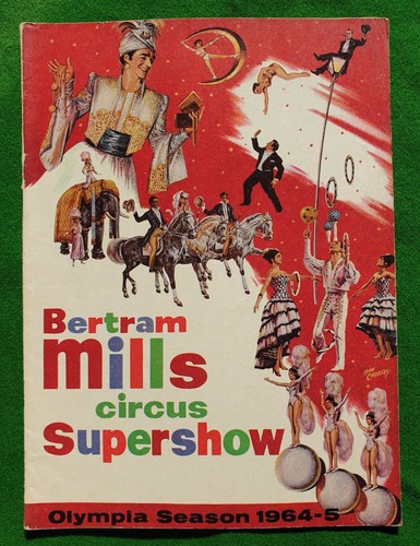Bertram mills circus 1964 - bertram,