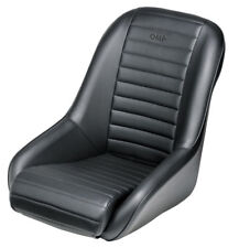 OMP SILVERSTONE vintage classic Seat Black Synthetic Leather