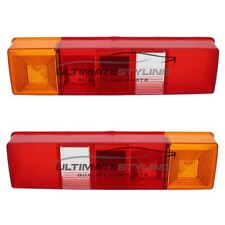 Ford Transit Rear Lens Tipper Tail Lamp Light Pickup Luton Flatbed Mk7 1 Pair