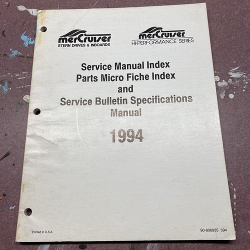 1994 mercruiser stern - mercruiser, drive