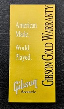 Gibson Acoustic Guitar Gold