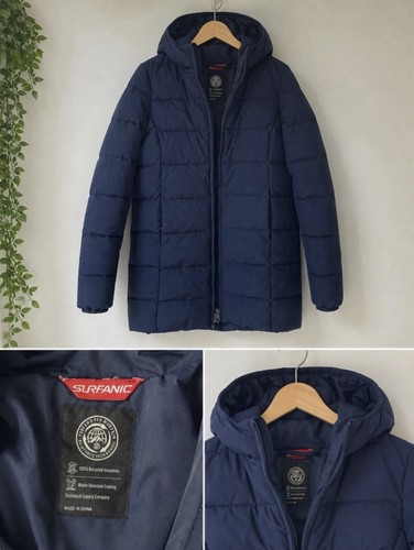 Surfanic women blue - surfanic, hooded