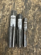 3x Tapered Hand Reamers