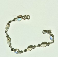 Sterling Silver Blue Rainbow