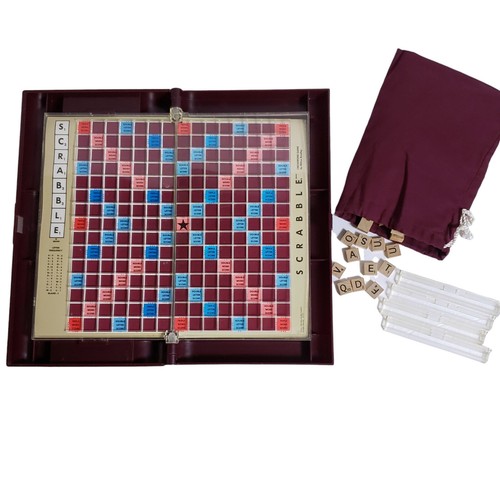 Scrabble deluxe travel edition - travel,