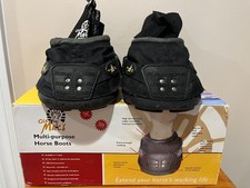 Equine Horse Old Mac's Horse Multipurpose Trail Boots G2 Size 6 Pair of 2