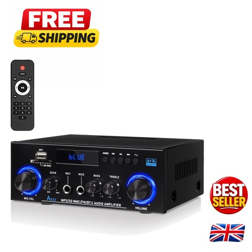 Compact stereo amplifier with - stereo,