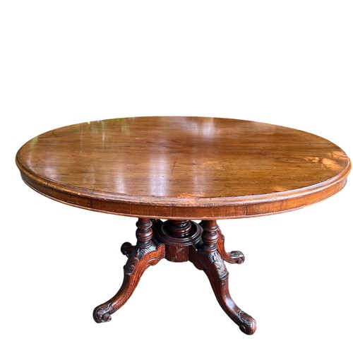 Victorian mahogany tilt top - mahogany, tilt-top