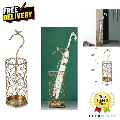 Elegant antique gold umbrella - antique,