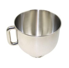 KENWOOD KMIX STAINLESS STEEL BOWL 4 LUG KMX75 KMX754A KMX750A KMX760A NEW STYLE!