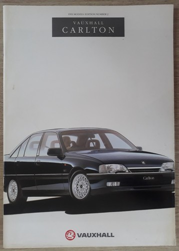 Vauxhall carlton brochure 1991 - vauxhall,