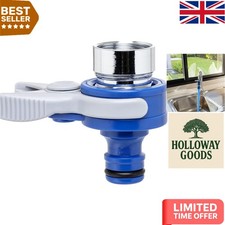 Compact and Lightweight Tap Adapter - Universal Blue Connector for Home Use