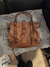 Belstaff Leather Shopping Bag