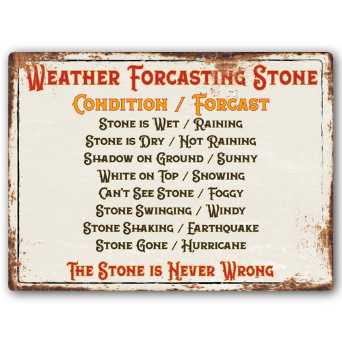 Weather forcast stone funny - weather,