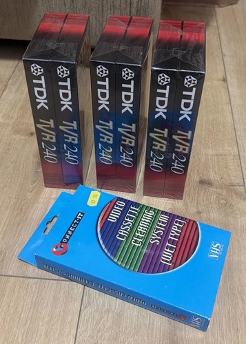 Tdk tvr vhs blank video - 6x,