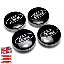 4pcs BLACK 54MM CENTRE CAPS