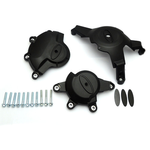 Engine case covers crash