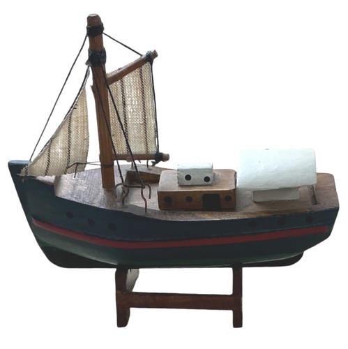 Wooden model fishing - wooden,