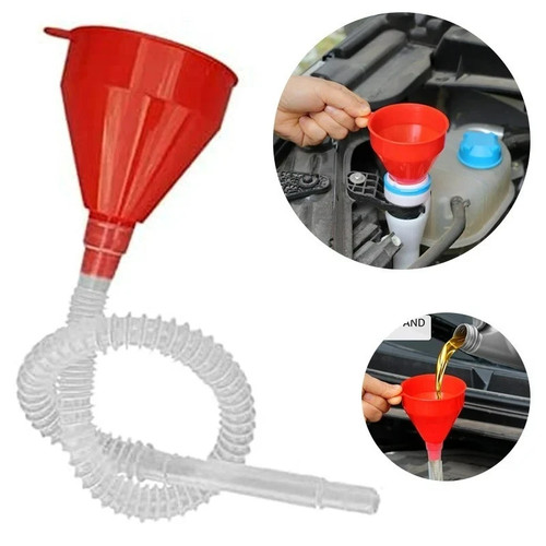 Car refueling funnel - car, hose