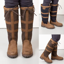 Ladies Leather Suede Boots