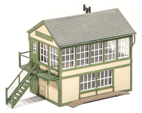 Wills ss48 timber signal box - timber,