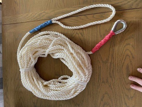 100ft nylon anchor rope - nylon,