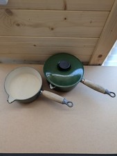 Le Creuset 16cm 18cm Pair