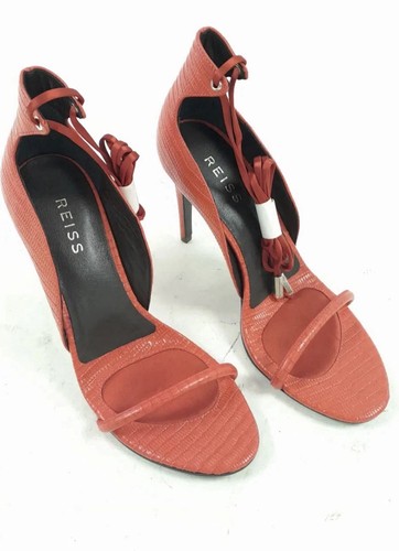 Reiss coco orange leather - reiss,
