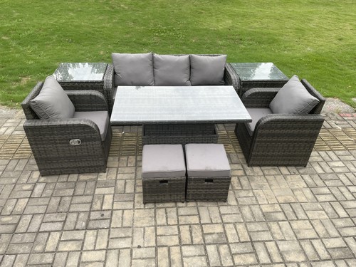 Fimous outdoor rattan garden - outdoor,