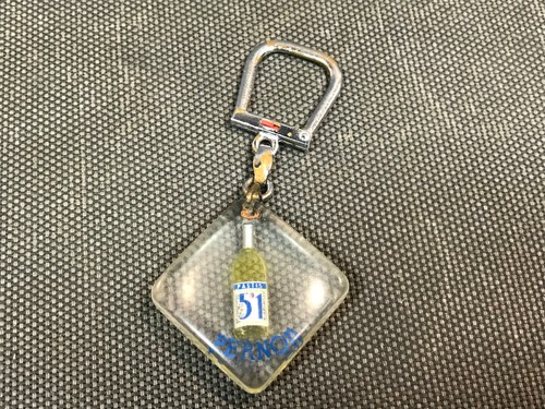 Vintage keychain resin - keychain,