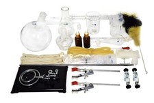 Lab Glassware 250-1000ml Atmospheric Distillation Kit Chemistry Purification gb