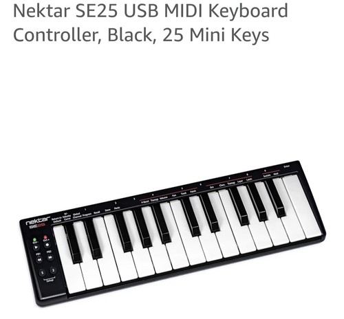 Nektar se25 usb midi keyboard - nektar,