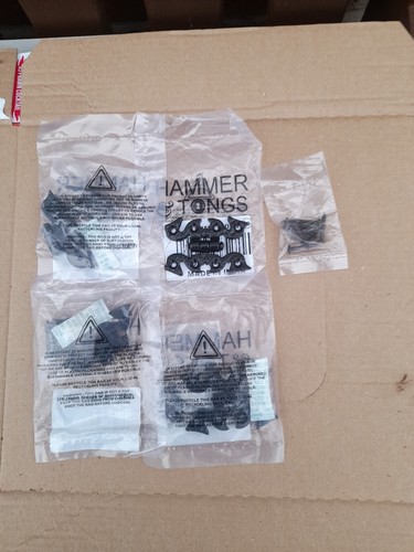 Hammer tongs black cast - 4x,