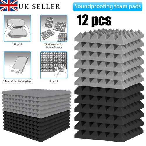 12pc self adhesive acoustic - self,