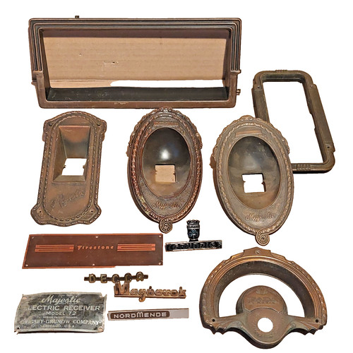 Radiogram fascia plates - plates, from