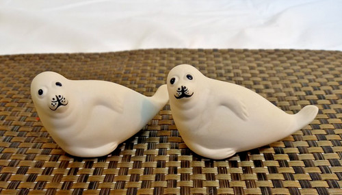 Seal pup figurines - seal,