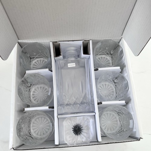 Royal doulton crystal decanter - crystal,