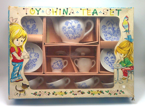Toy china tea - toy, set