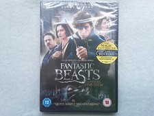 Fantastic Beasts and Where to Find Them (DVD, 2016) brand new sealed